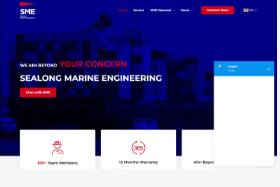 Sealong Marine Engineering公式HP
